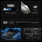 ZERO POWER 10000C – Verdens letteste og tynneste Powerbank - 145g