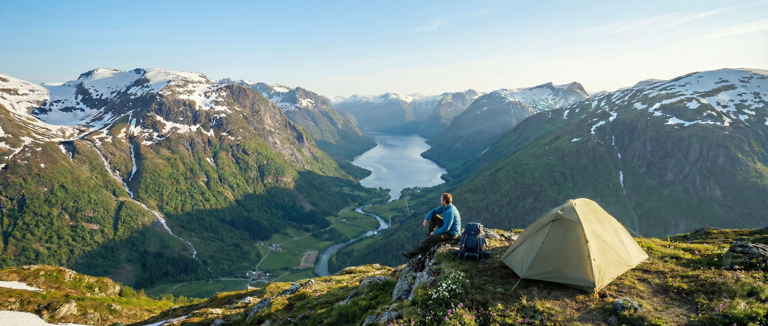 NORGES <span>STØRSTE<br></span>
ultralett TELTUTVALG