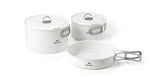 Keramisk non-stick kokesett (3 stk)  - 1kg